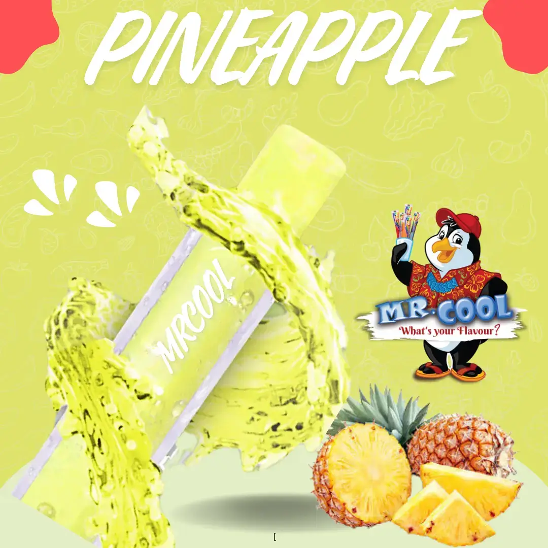 Pineapple Flavor Pineapple Bliss pack of 30 ice pops